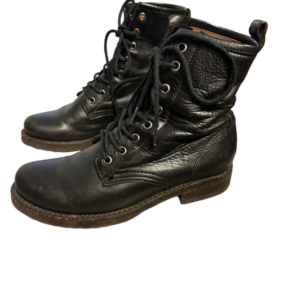 Frye Veronica combat boots size 6 - Picture 2 of 4